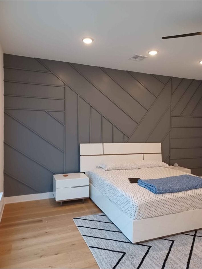 Accent walls, project view 1