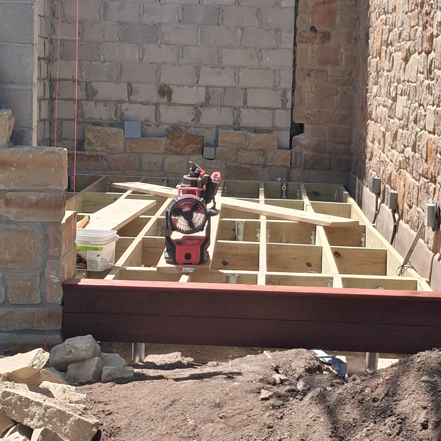 Ipe decking, project view 3