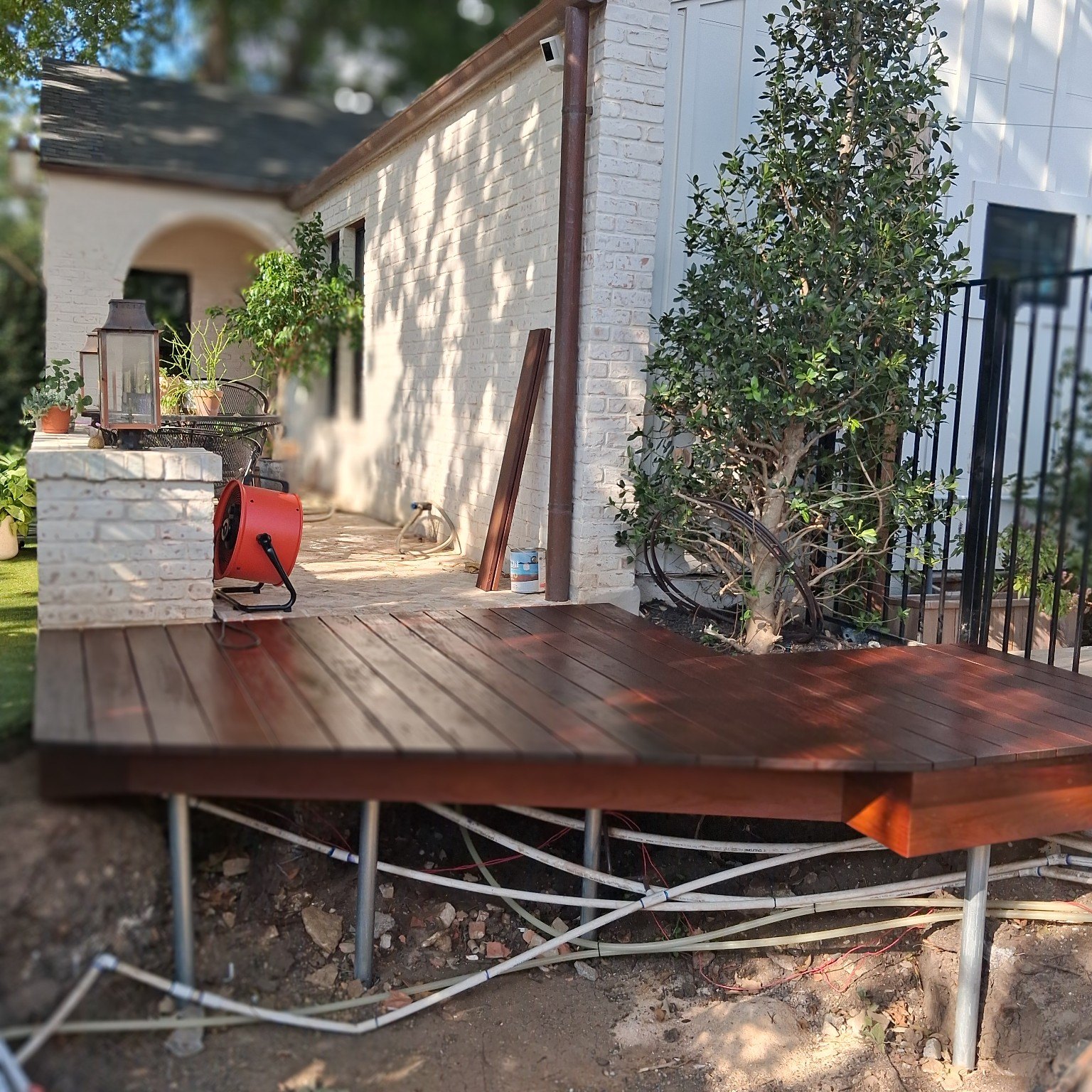 Ipe decking, project view 4