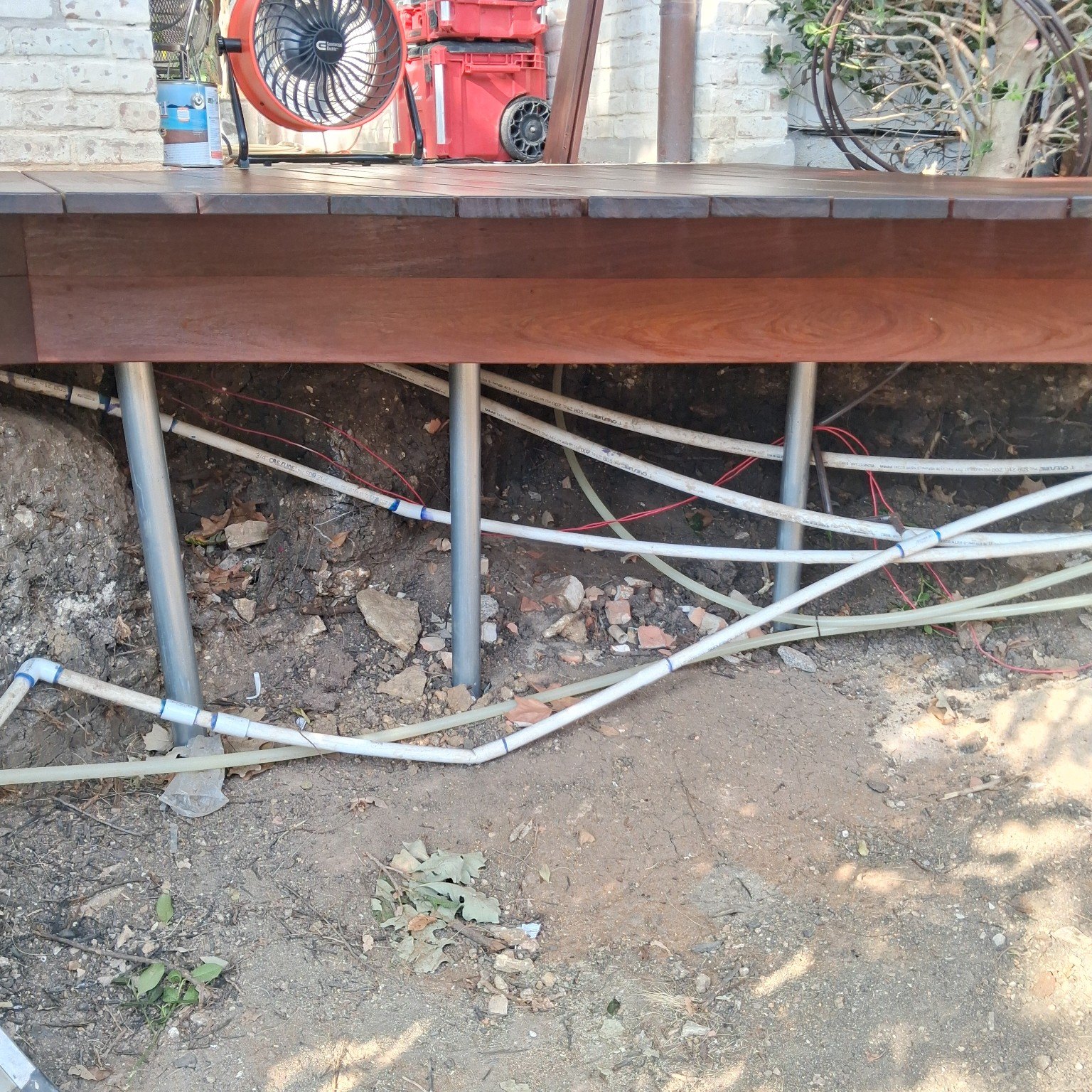 Ipe decking, project view 5