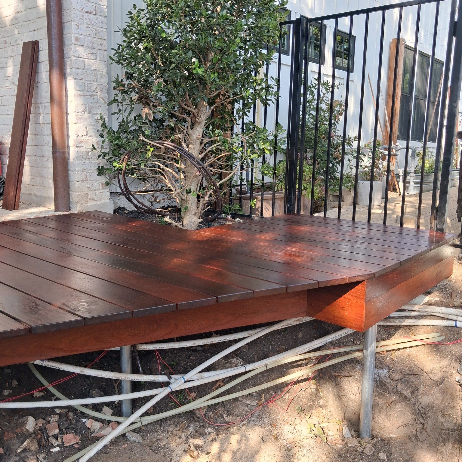 Ipe decking, project view 6