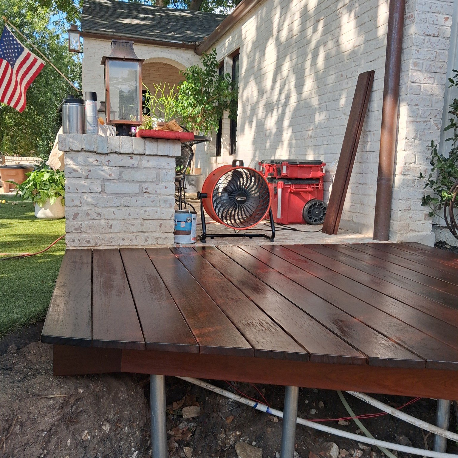 Ipe decking, project view 7