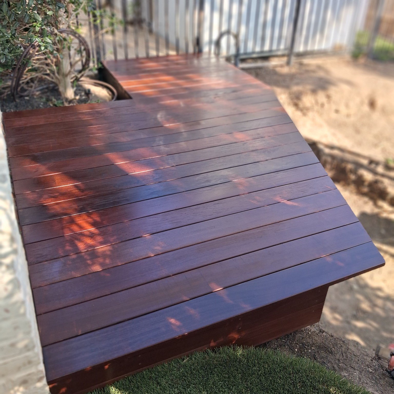Ipe decking, project view 9